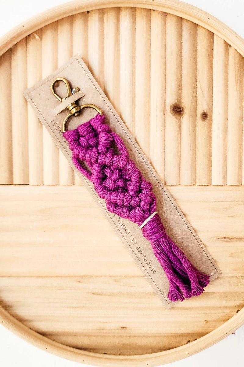 Handmade Macrame Keychain