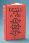 Cover of Don’ts for Wives by Blanche Ebbutt.