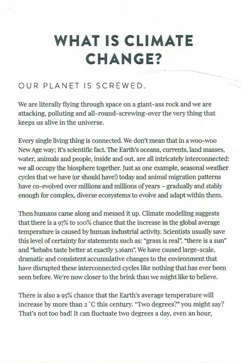 How To F*cking Save The Planet