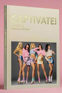 Image of cover and spine of Captivate! curated by Claudia Schiffer. 