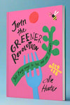 Cover of Join the Greener Revolution: 30 Easy Ways To Live And Eat Sustainably by Ollie Hunter.