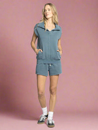 Olson Drawstring Shorts - Blue Mirage