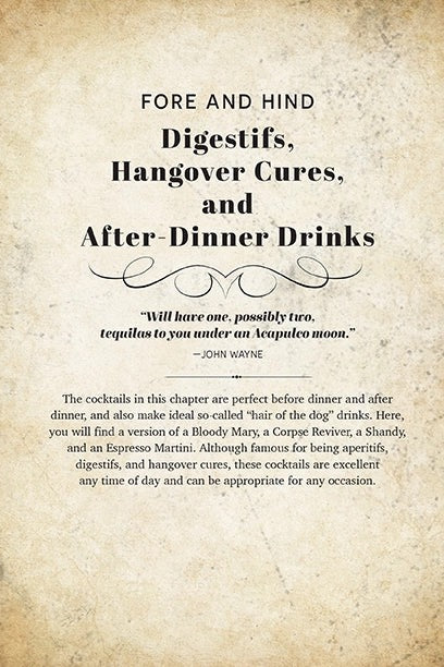 John Wayne: The Official Cocktail Book