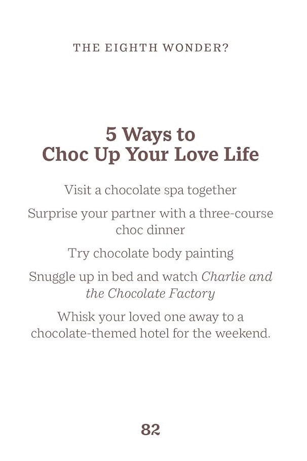 The Little Book About Chocolate