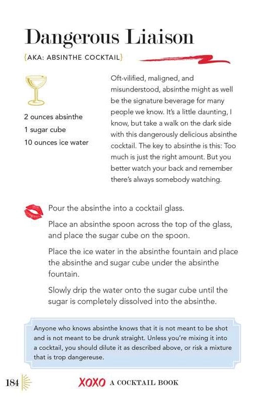 XOXO: A Cocktail Book