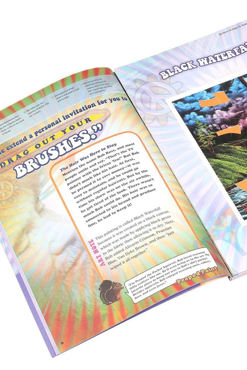 Bob Ross Happy Little Sticker Puzzles