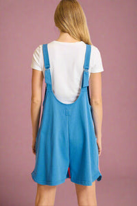 Sleeveless Romper - Ocean