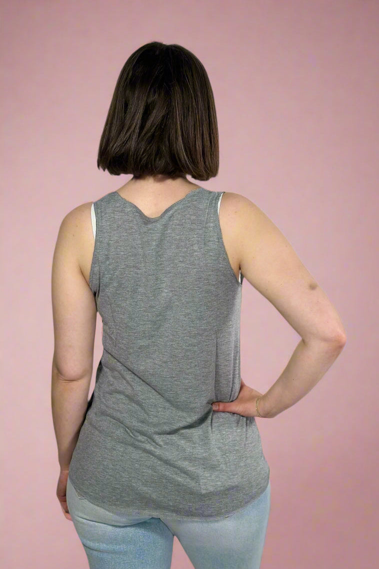 Sunglasses Tank Top - Grey