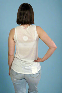 Make It Happen Tank Top - White