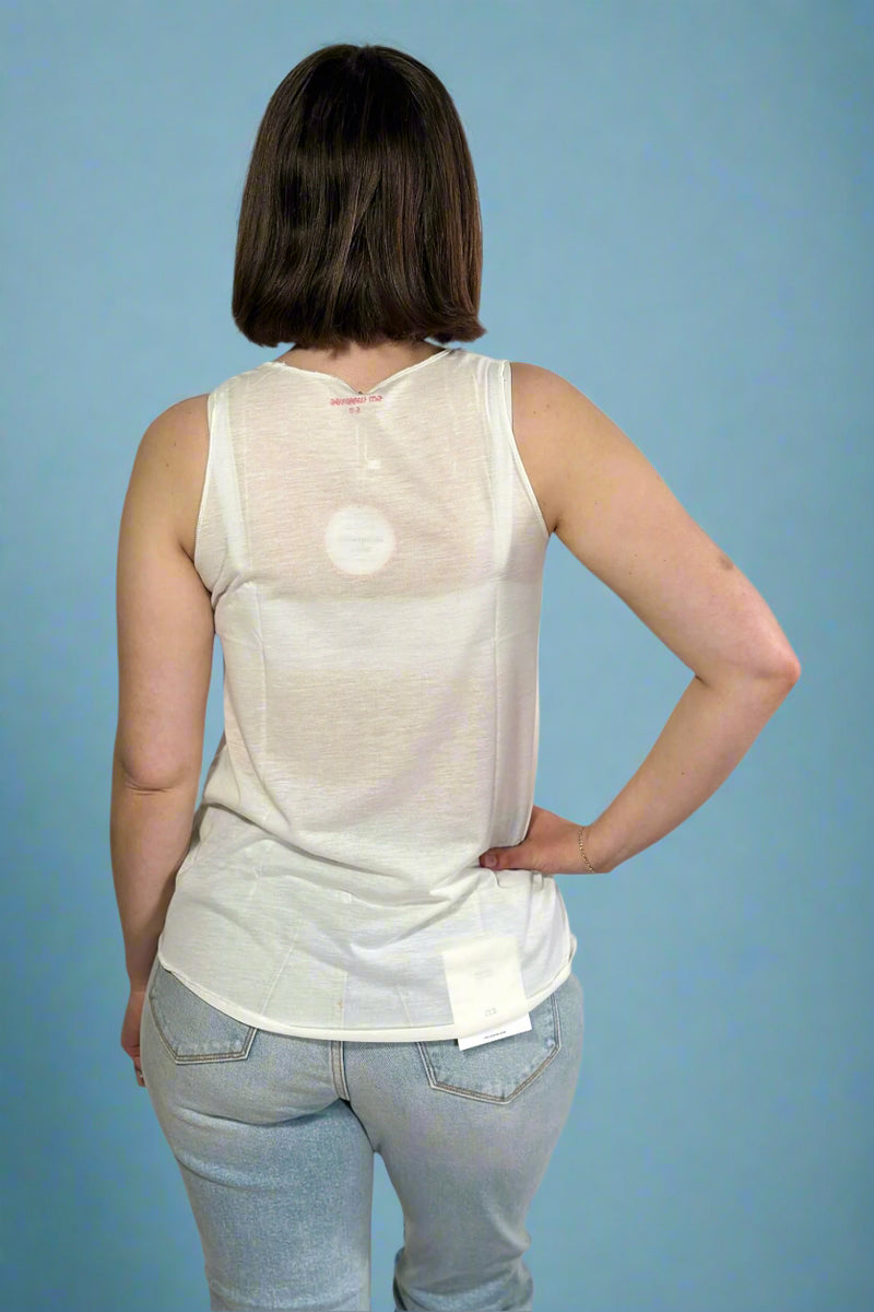 Make It Happen Tank Top - White