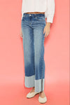 Mid Rise Wide Flare Jeans KC02