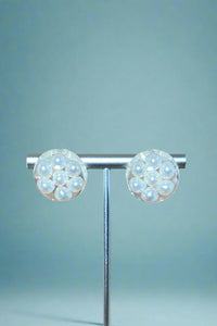 Chunky Pearl Stud Earrings