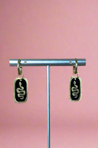 Drea Snake Huggies - Black