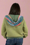 Multi Color Hoodie - Sage