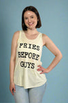 Fries Before Guys Tank - White