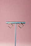 Cute Square Ear Jacket 18K Gold