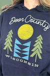 Door County Hoodie - Earth - Navy