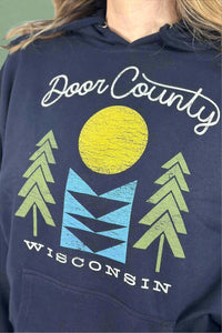 Door County Hoodie - Earth - Navy