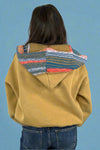 Multi Color Hoodie - Camel
