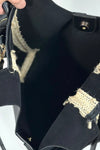 Havana Crossbody Tote - Black