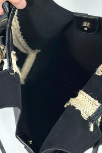 Havana Crossbody Tote - Black
