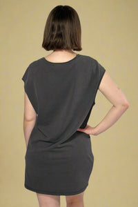 Freestyle Sleeveless Mini Dress - Black