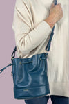 Amber Bucket Bag - Blueberry