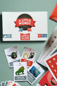 A two player word game for 10 years of age and up. 