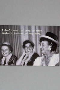 Funny - Don’t Brag