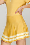 Mini Skater Sweater Skirt - Yellow