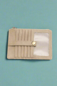 New Penny Mini Travel Wallet Grey