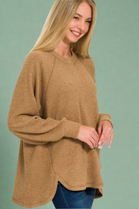 Micah Henley Top Deep Beige