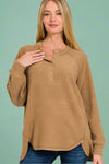 Micah Henley Top Deep Beige