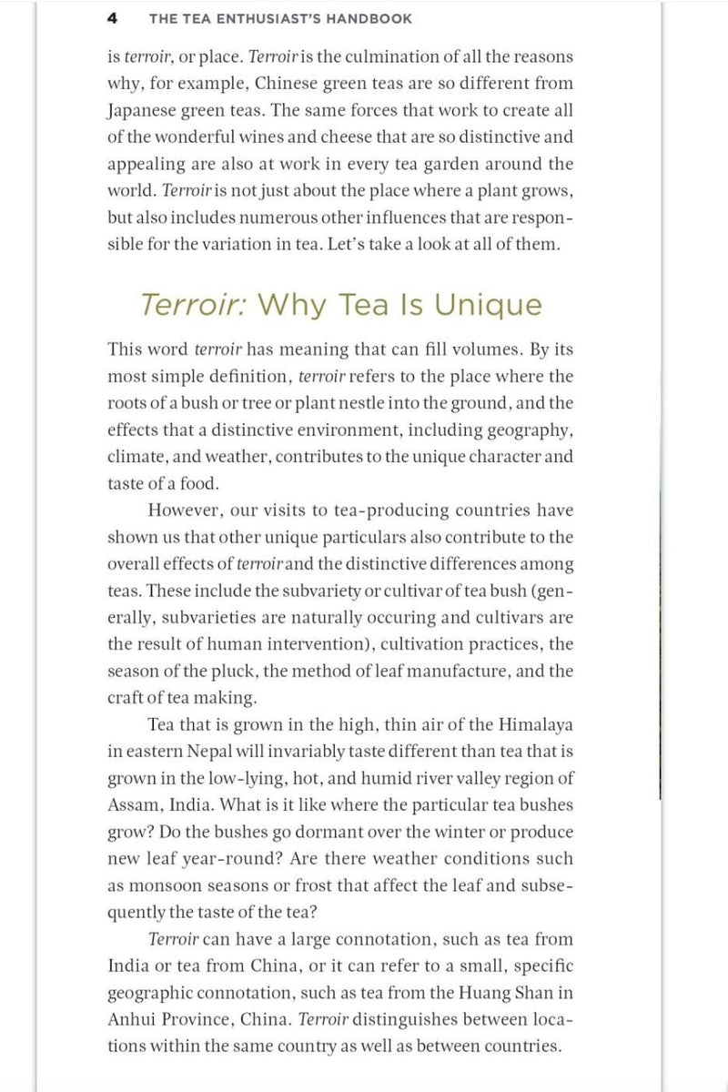 The Tea Enthusiast's Handbook