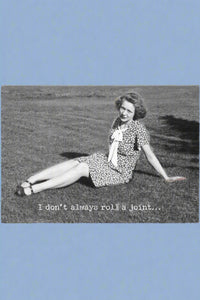 My Ankle Greeting Card
