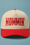 MOMMIN' Two-Tone Trucker Hat - Red