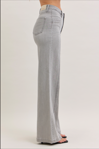 High Waist Retro Wide Grey - JB167