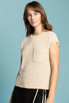 Andie Top - Beige Ivory