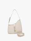 Havana Asymmetrical Shoulder Bag - Bone