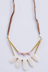 Ishaana Necklace White