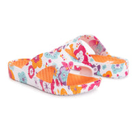 Spa Day Sandal - Fuchsia Floral