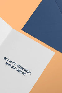 Go On, Ask Me Out - Valentine's Card