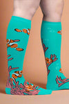 Knee High Sock - Friends with Benefish