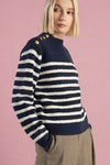 Pullover Navy Striped Sweater