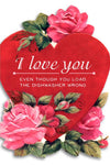 Valentine's Day - Dishwasher Loading