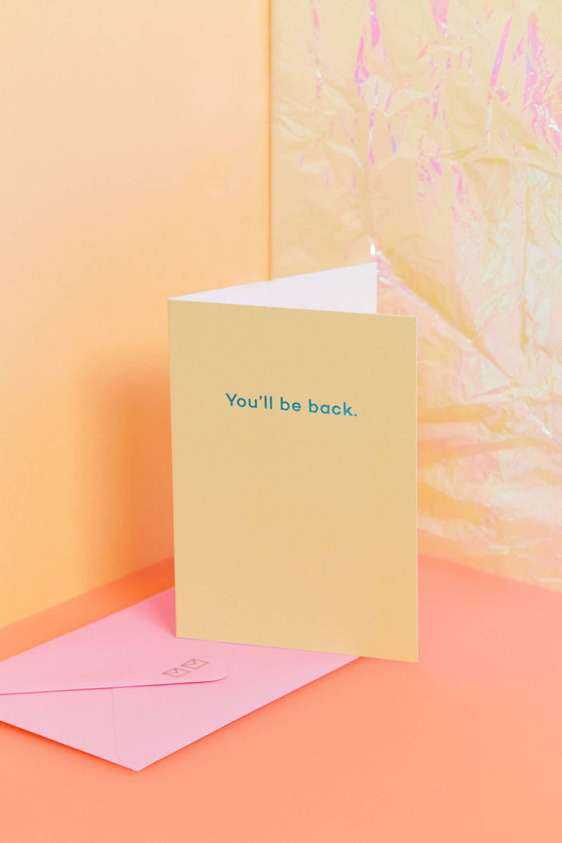Funny - You'll Be Back.