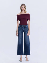 Tummy Control Super HR Wide Leg Jeans - LV35