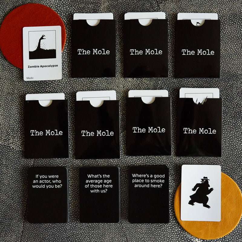 The Mole Bluffing Spies Card Game