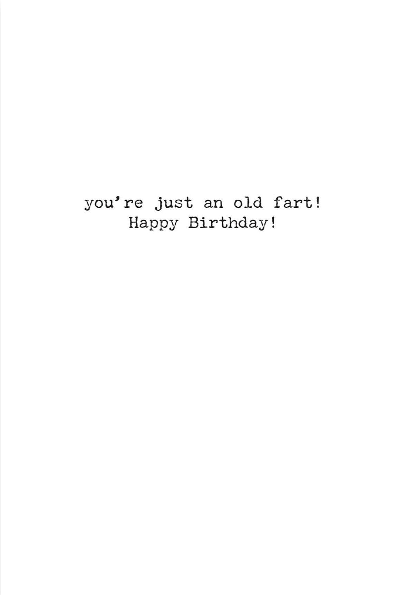 Old Fart Greeting Card