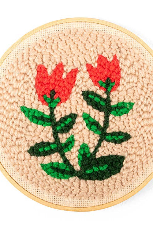 Tulips Punch Needle Kit